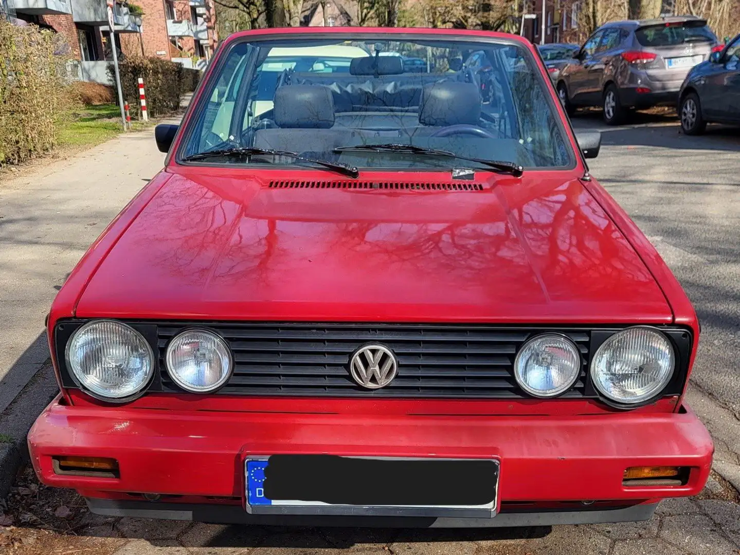 Volkswagen Golf Cabriolet Golf I Cabriolet Cabrio Rot - 1