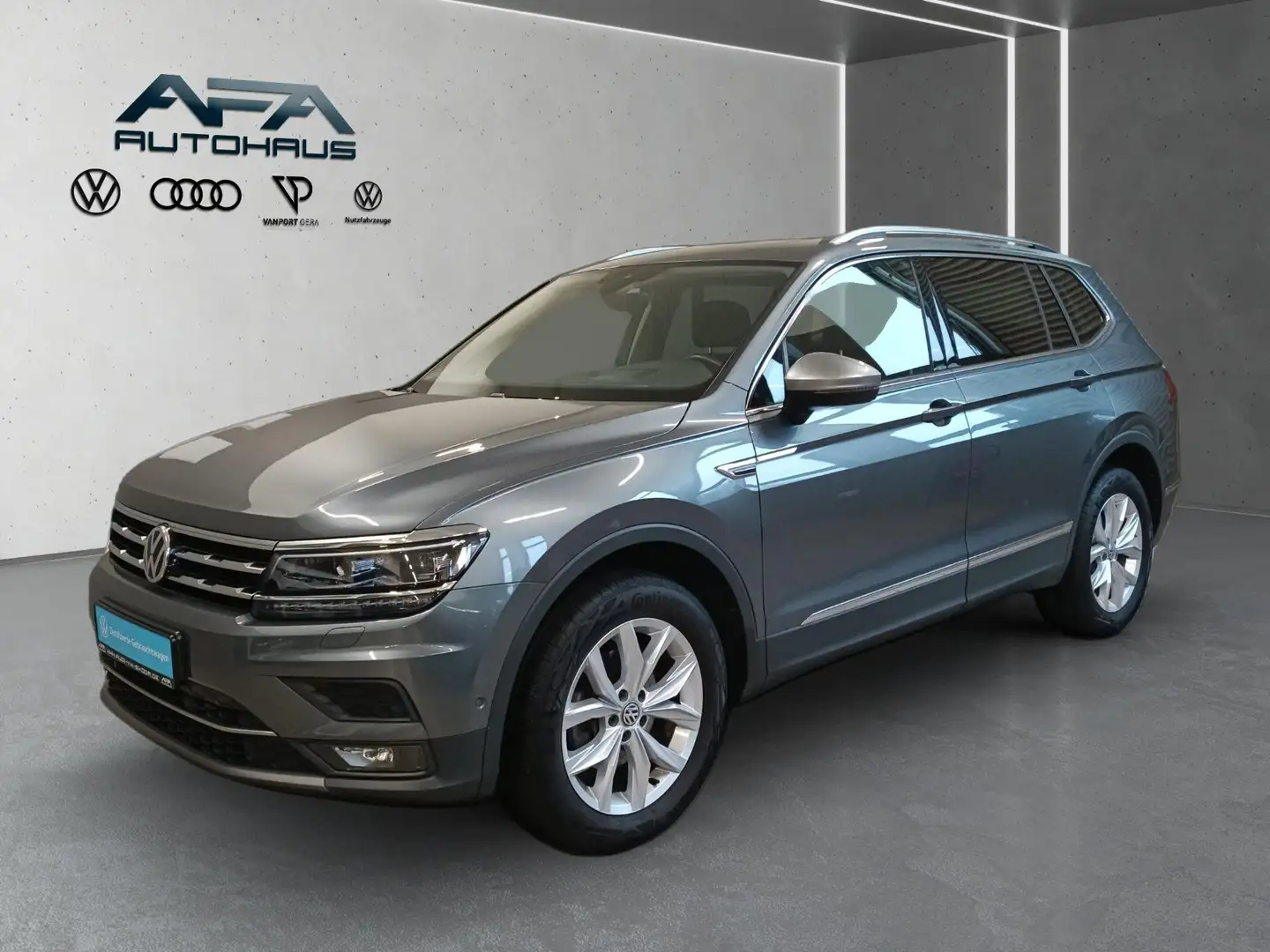 Volkswagen Tiguan Allspace 1.5 TSI Highline DSG AHK*Pano*RFK*Stdhzg*Navi*LED Grau - 2