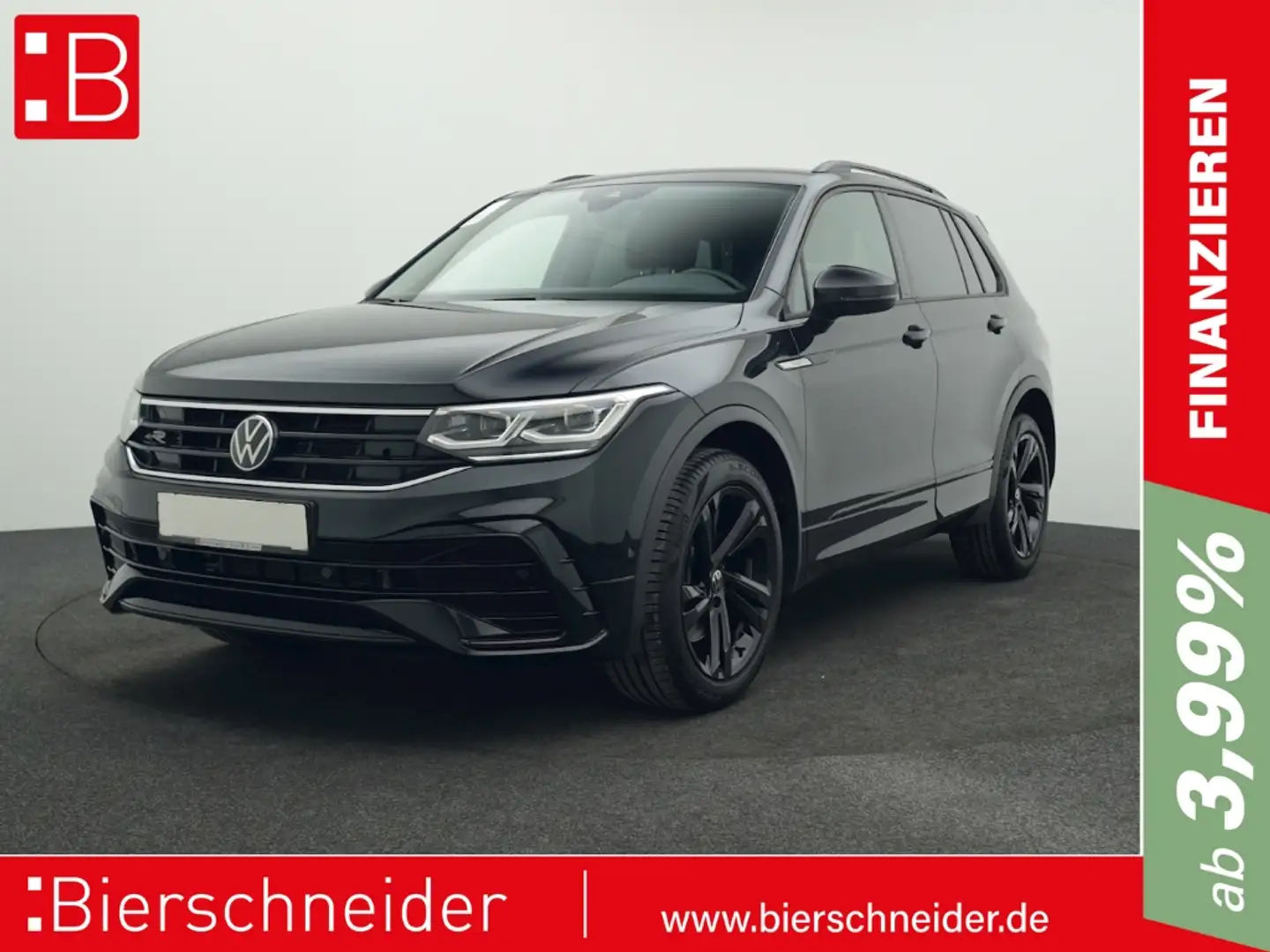Volkswagen Tiguan 2.0 TSI DSG 4Mo. R-Line BLACK-STYLE AHK KAMERA EAS Schwarz - 1
