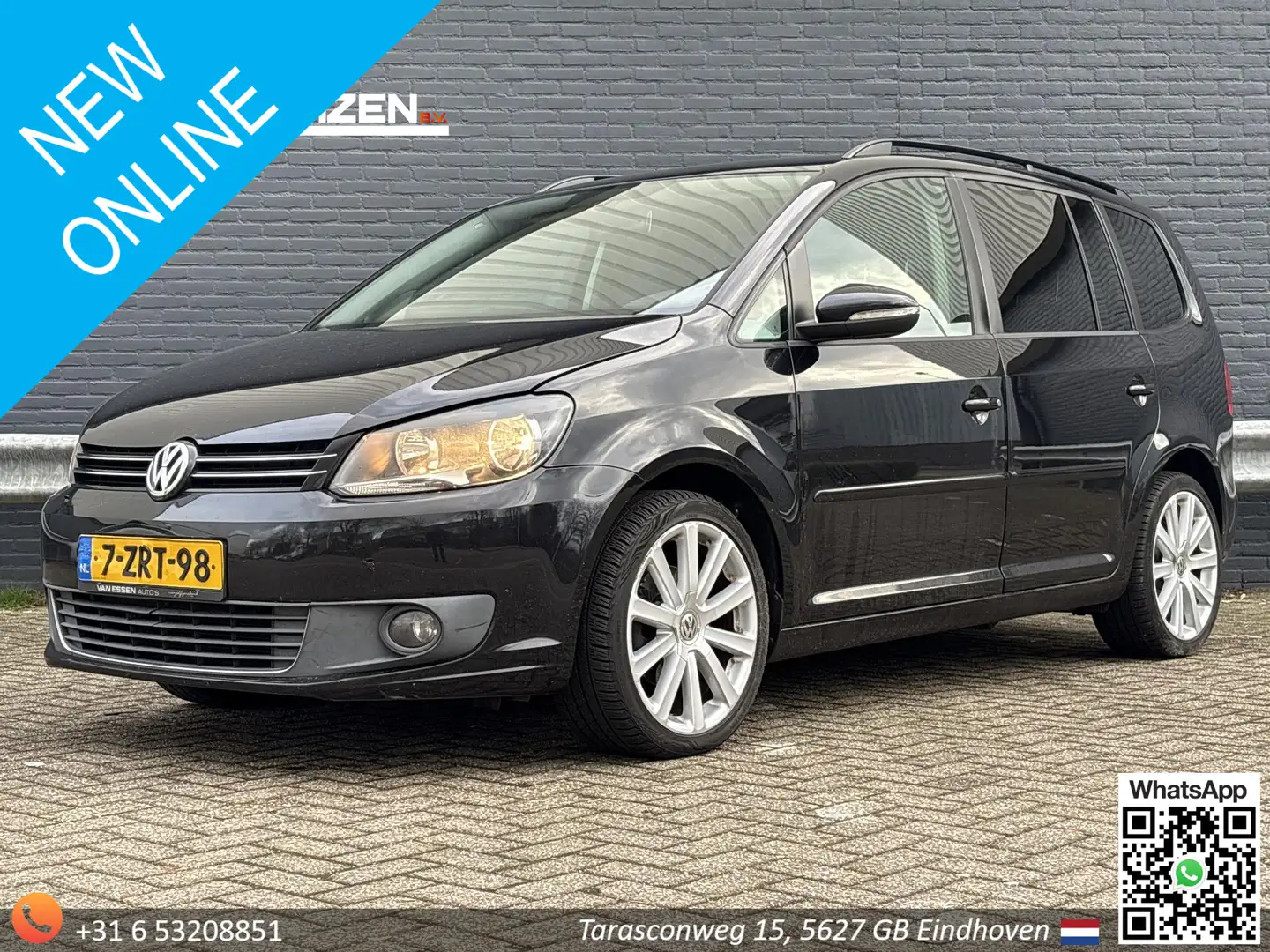 Volkswagen Touran 1.6 TDI Comfortline BlueMotion | Cruise | Climate Schwarz - 1