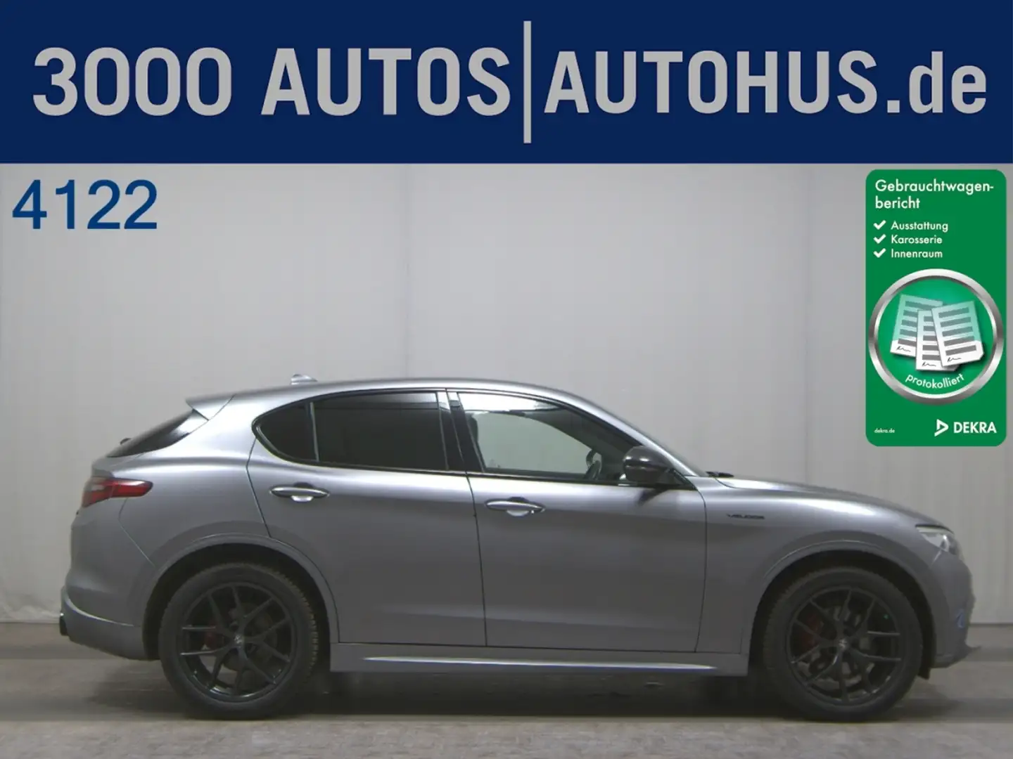 Alfa Romeo Stelvio 2.2 JTDM Veloce Q4 Leder Navi Xenon RFK Grey - 1