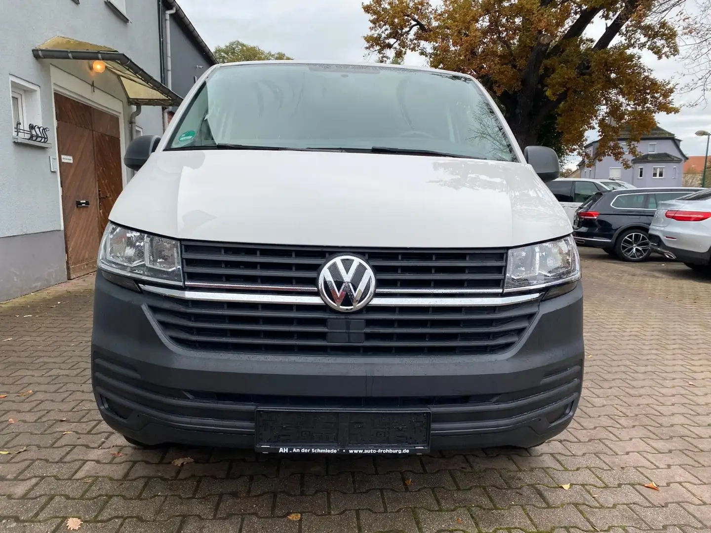 Volkswagen T6 Transporter T6.1 2.0TDi,Kasten,Klima,3 Sitze,Ahk Weiß - 2