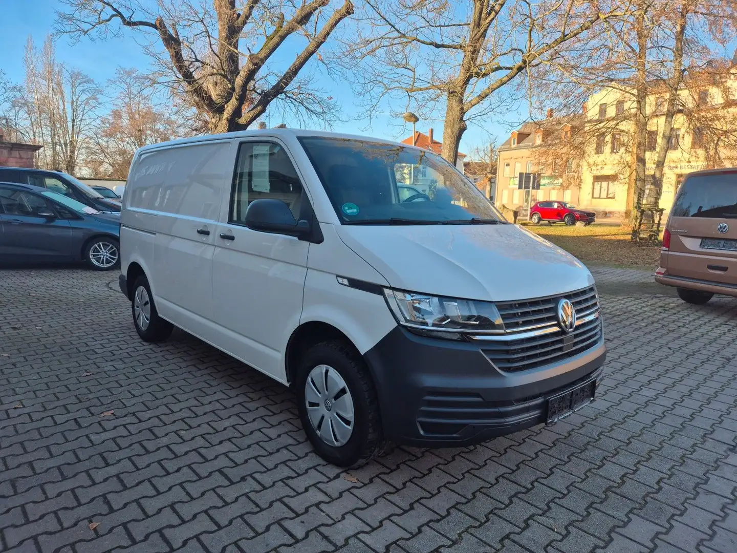 Volkswagen T6 Transporter T6.1 2.0 TDi,Kasten,Klima,3 Sitze,Ahk Blanc - 1