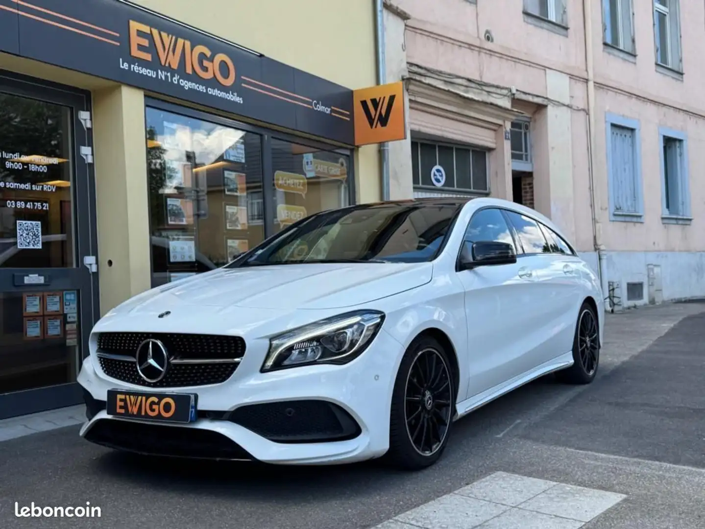 Mercedes-Benz CLA 200 Mercedes Classe 1.6 200 155 FASCINATION PACK AMG G Blanc - 1