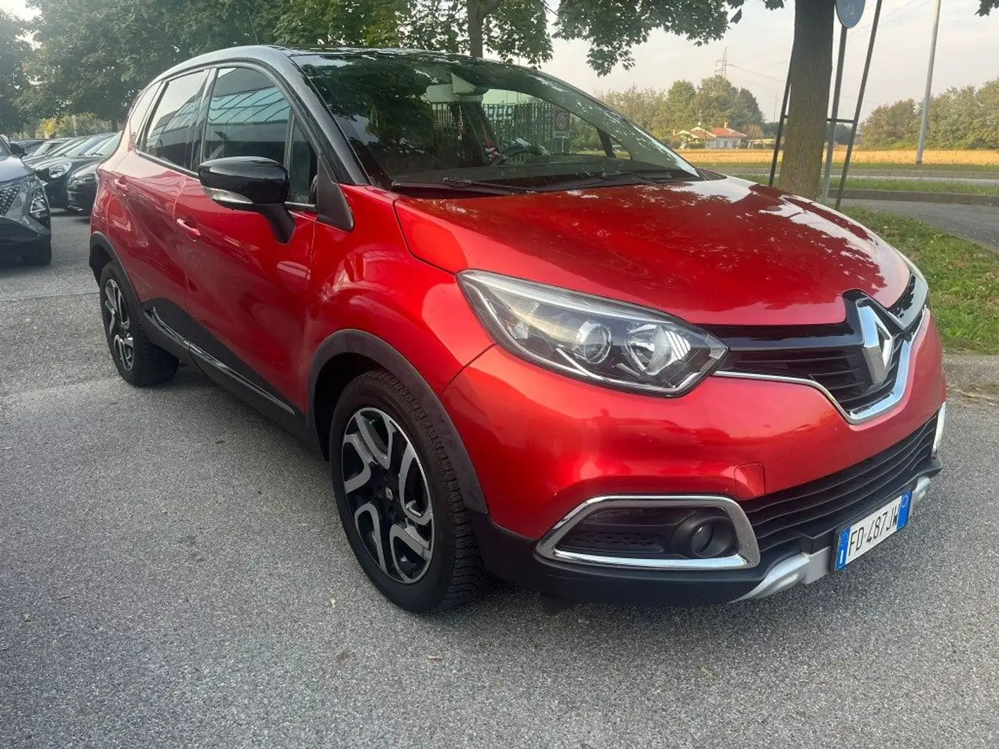 Renault Captur dCi 90 CV EDC Energy Intens Cambio Automatico Rosso - 1