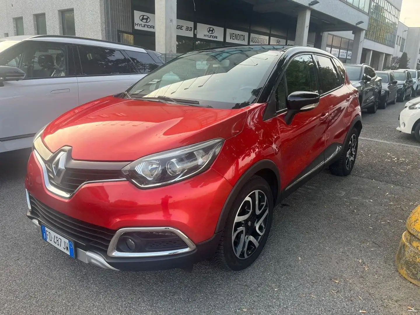 Renault Captur dCi 90 CV EDC Energy Intens Cambio Automatico Rosso - 2