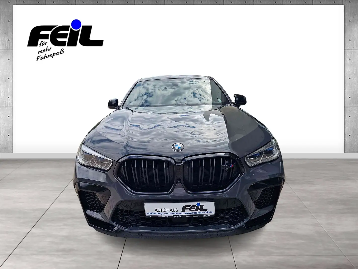 BMW X6 M Competition   Gestiksteuerung Night Vision Gris - 2