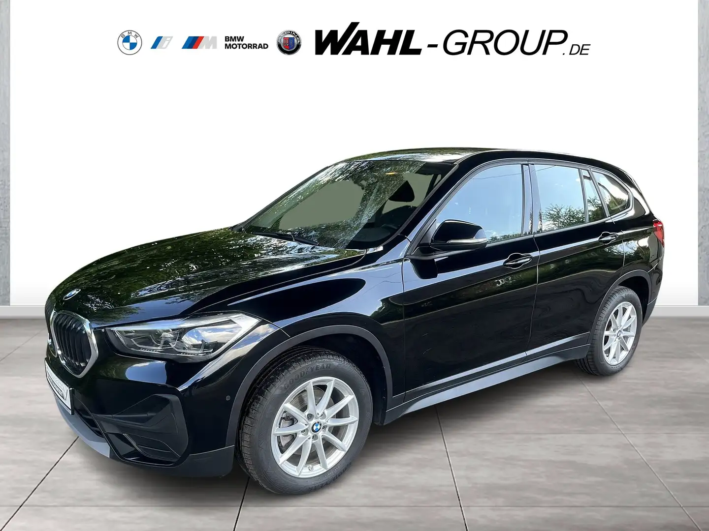 BMW X1 xDrive18d ADVANTAGE AUT NAVI LED SPORTSITZE  GRA P Negro - 1