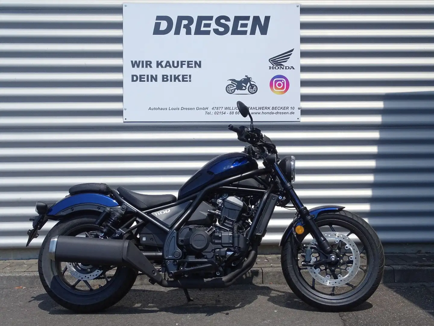 Honda CMX 1100 Rebel DCT * 2025 * 15KM * Niebieski - 1
