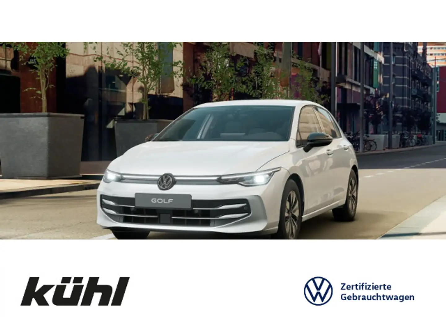 Volkswagen Golf 8 VIII 1.5 eTSI DSG Goal LED+/ACC/Kamera/Ap Weiß - 1