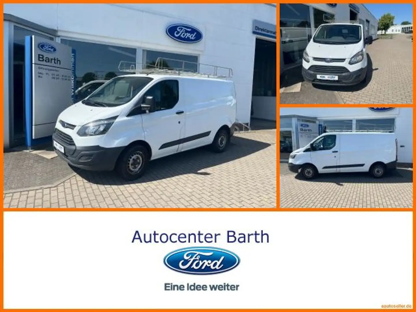 Ford Transit Custom Kasten 2.2 TDCi 270 L1 City Light Blanco - 1