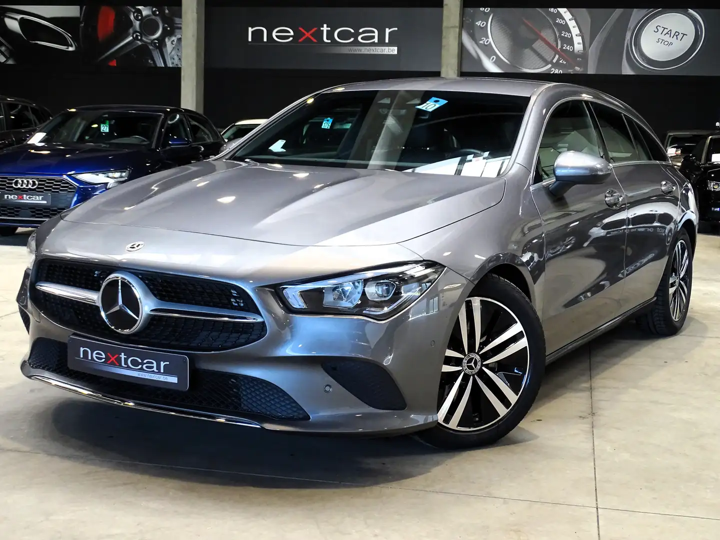 Mercedes-Benz CLA 180 d ShootingBrake Luxury 7GTRONIC FULL LED-CUIR-NAVI Gris - 1