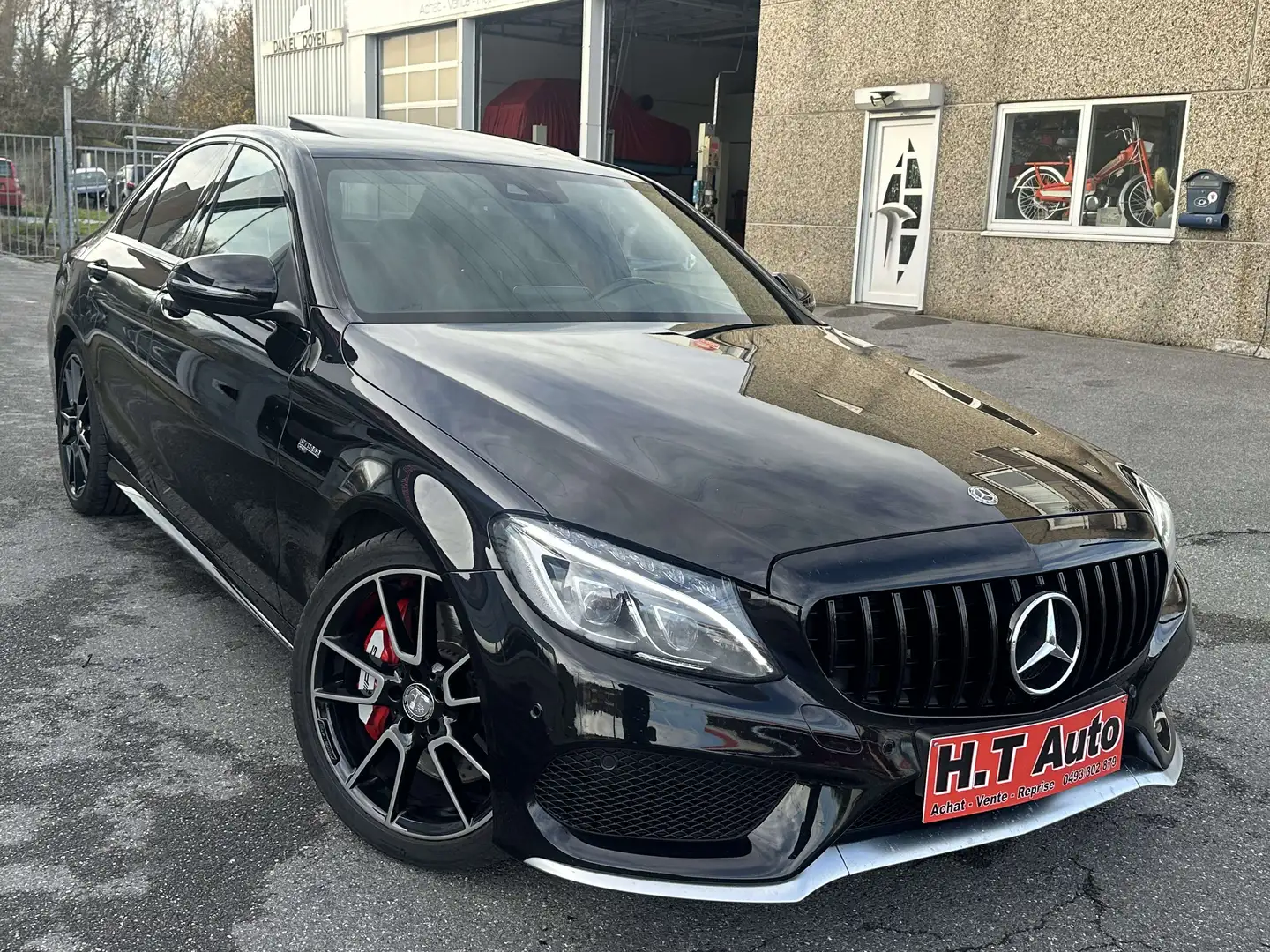 Mercedes-Benz C 43 AMG 4-Matic/Etat neuf/Garantie 12 mois/Toit ouvrant Noir - 2