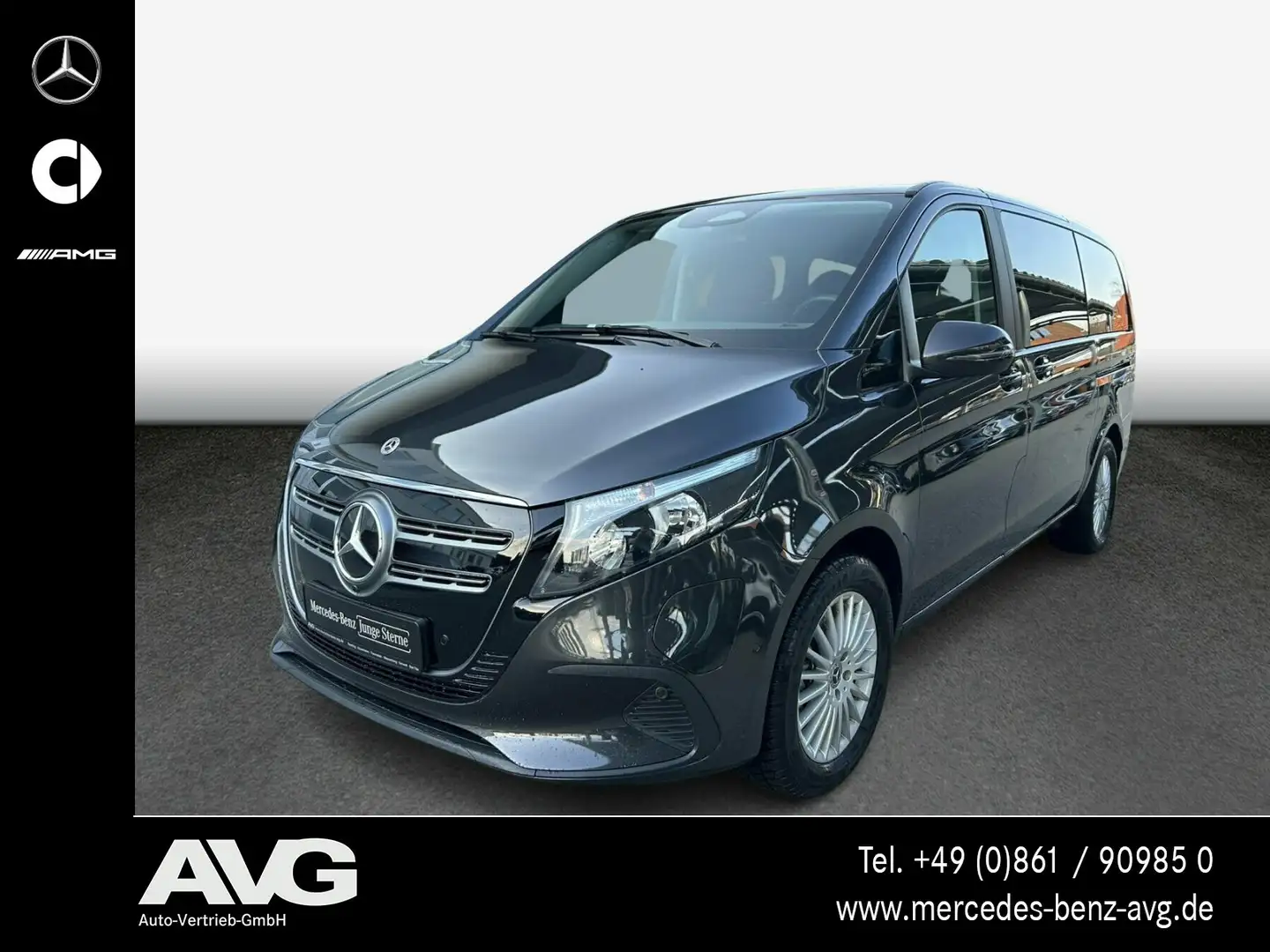 Mercedes-Benz EQV 250 EQV 250 Lang MOPF2 Navi Distronic 7-Sitzer SHZ Gris - 1