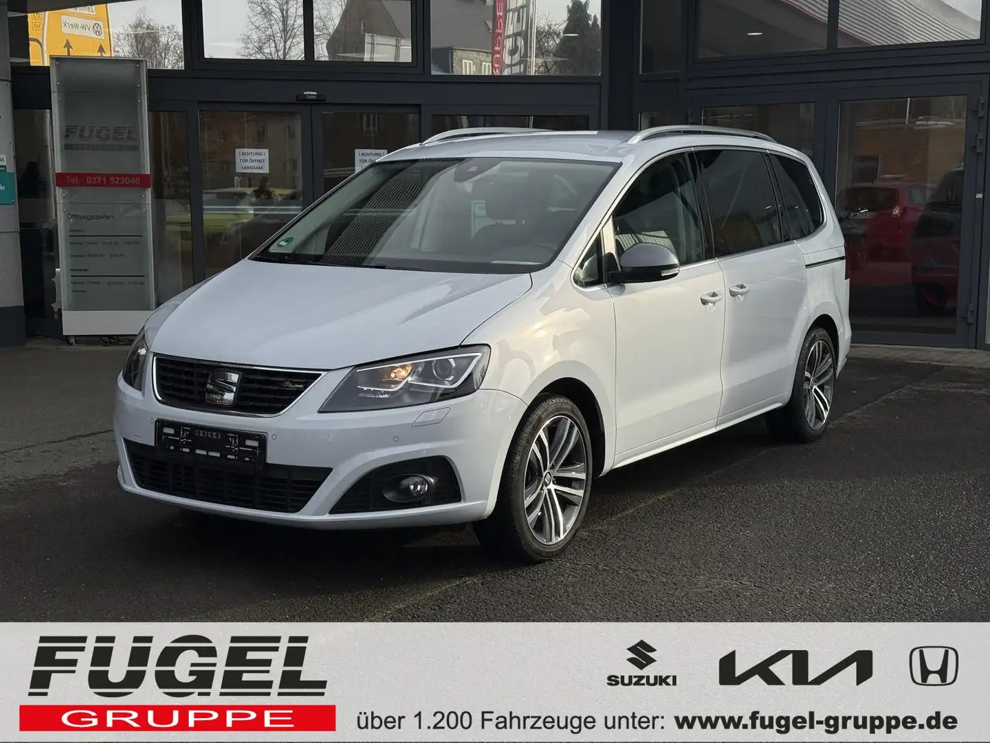 SEAT Alhambra 1.4 TSI DSG FR-Line 7-Sitzer|AHK|Xenon|Navi Argintiu - 1