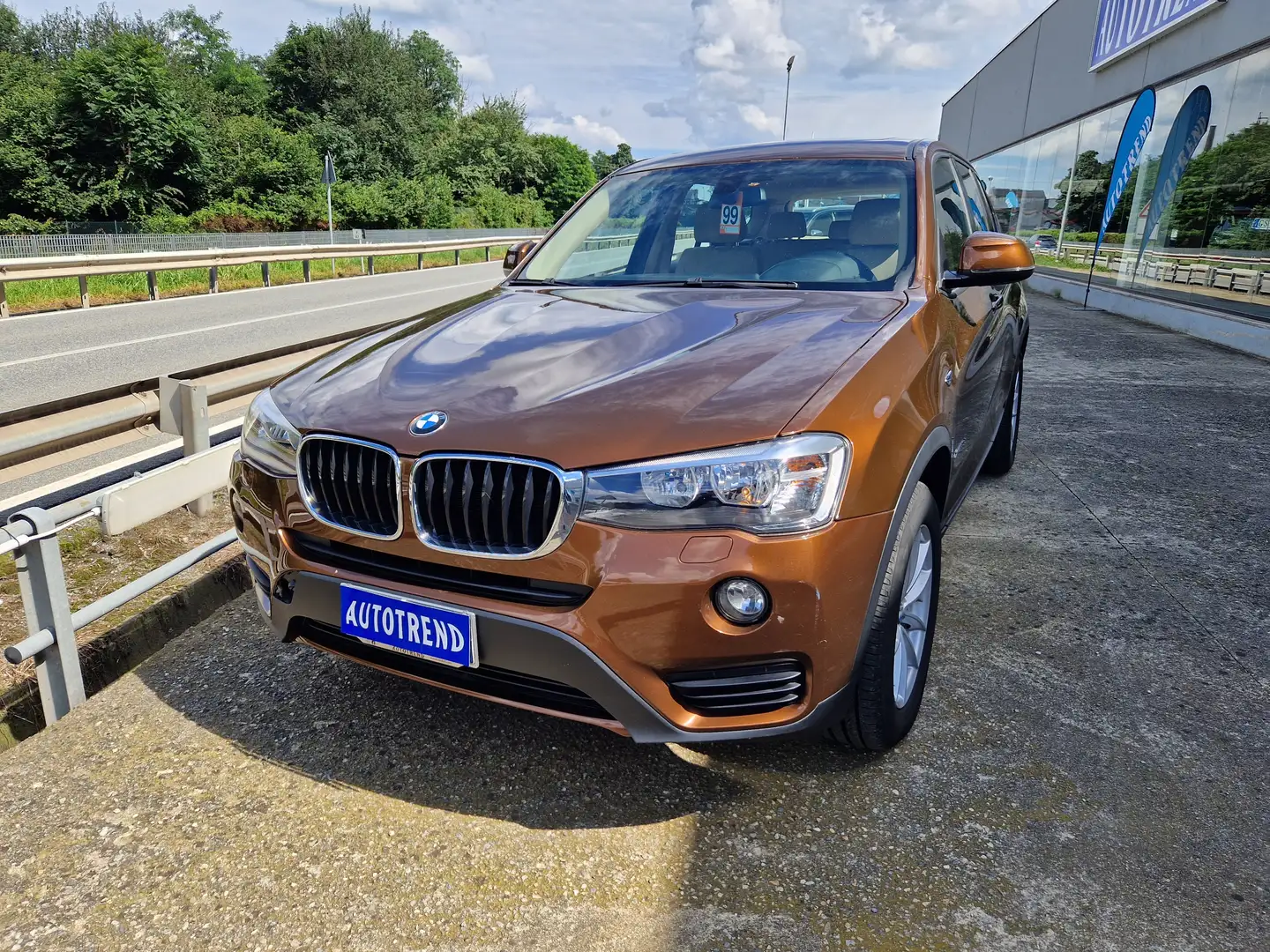 BMW X3 xdrive20d my16 Marrón - 1