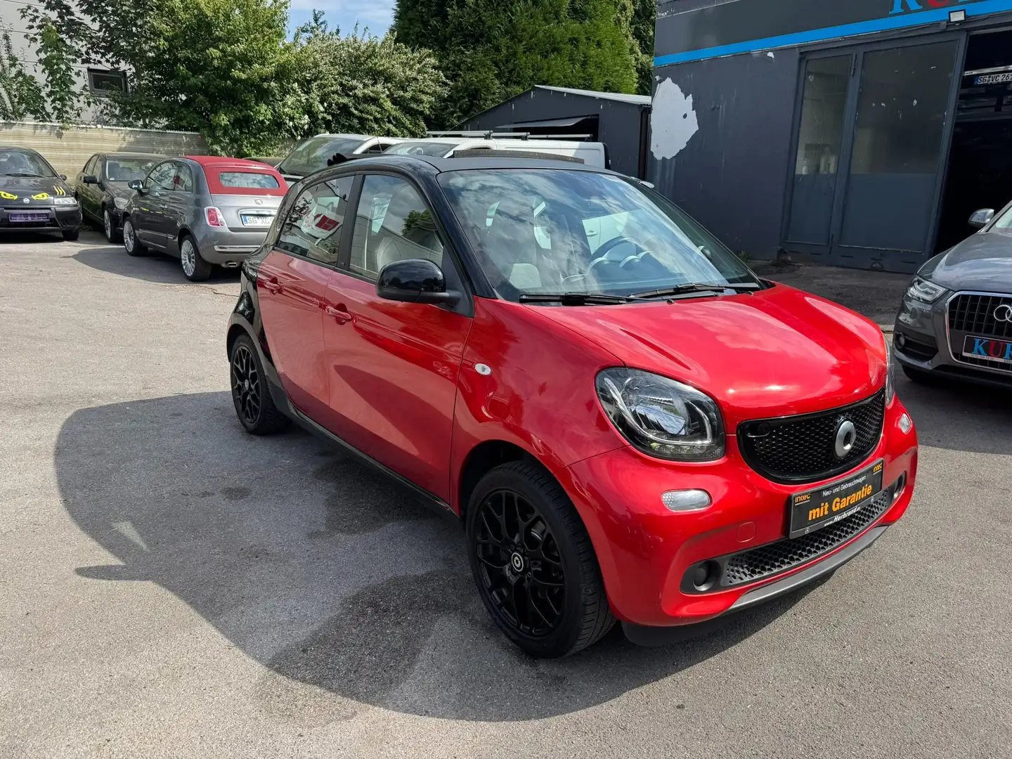 smart forFour Prime/Faltdach/Navi/Leder/SHZ Schwarz - 1