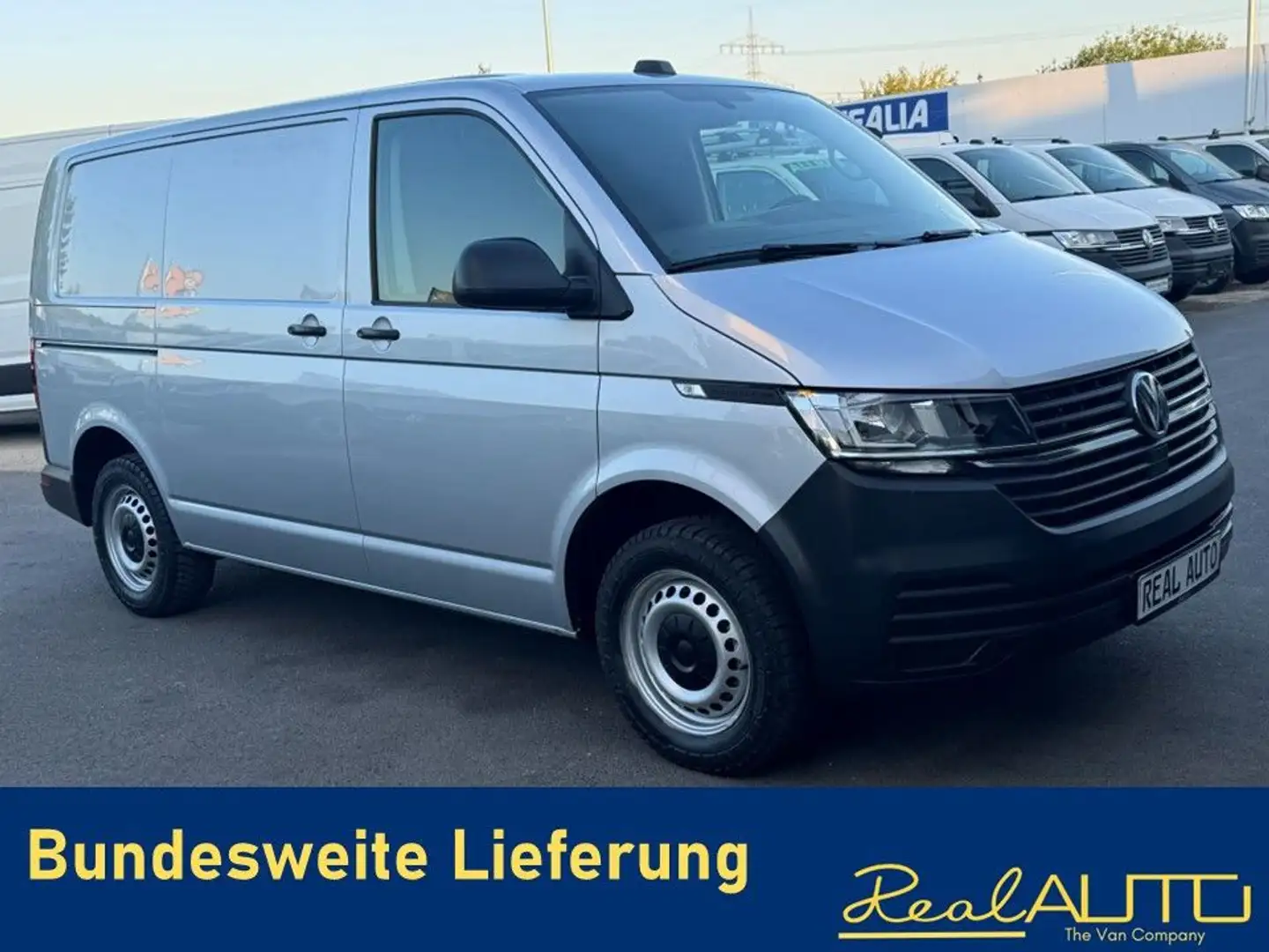 Volkswagen T6 Transporter 6.1 Kasten TDI NAVI*PDC*Klima Argent - 1