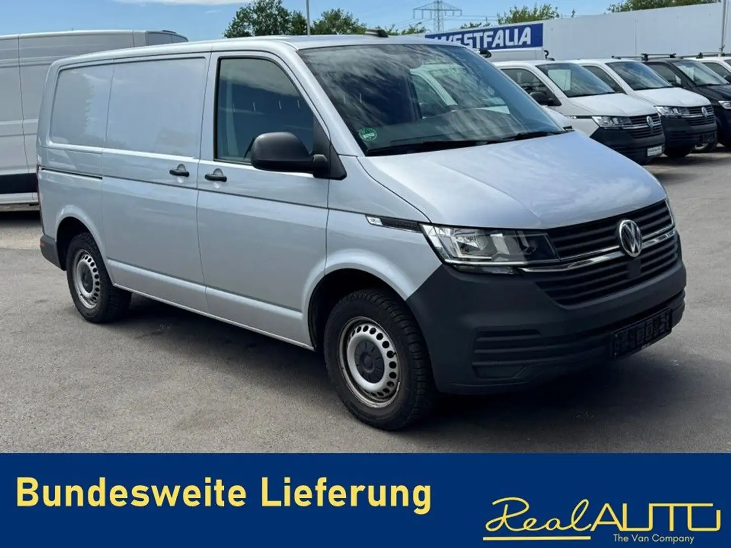Volkswagen T6 Transporter 6.1 Kasten TDI NAVI*PDC*Klima Silber - 1