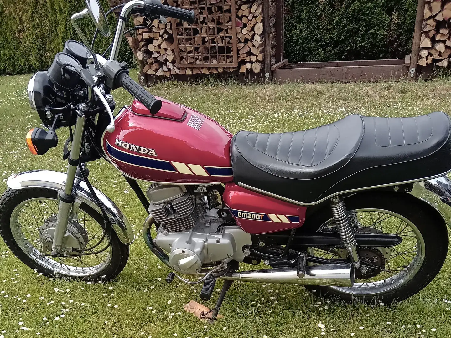 Honda CM 185 Oldtimer Rot - 1