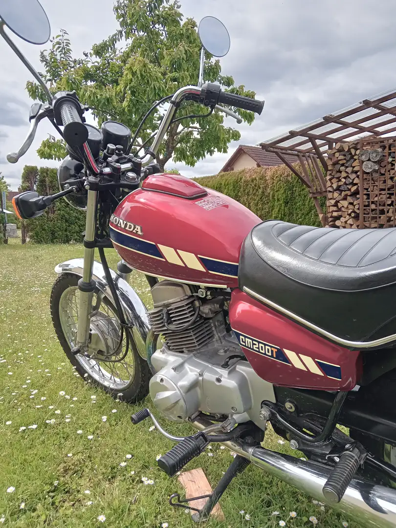 Honda CM 185 Oldtimer Rot - 2