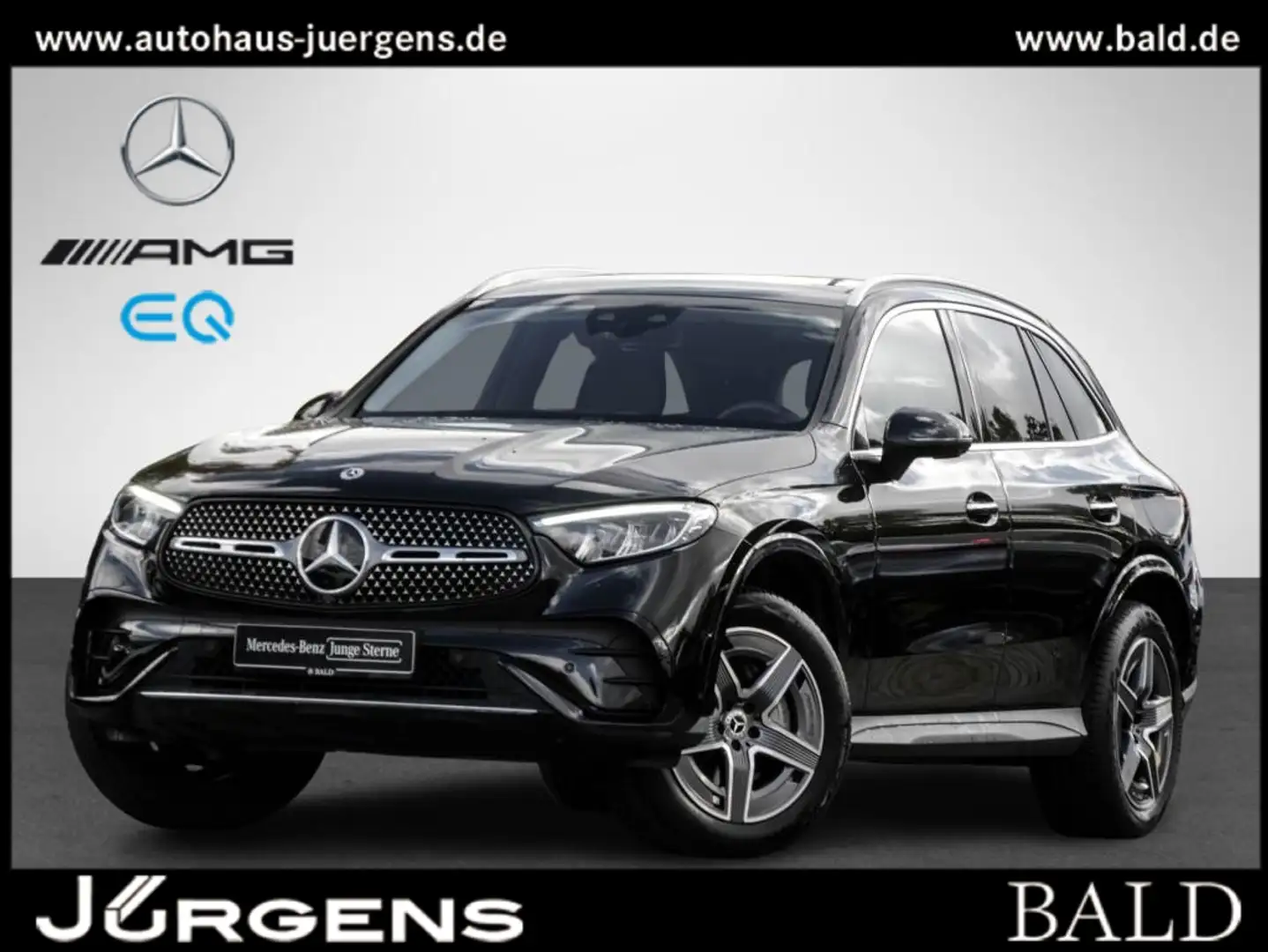 Mercedes-Benz GLC 300 e 4M AMG-Sport/Pano/AHK/Distr/Memo/360° Schwarz - 2