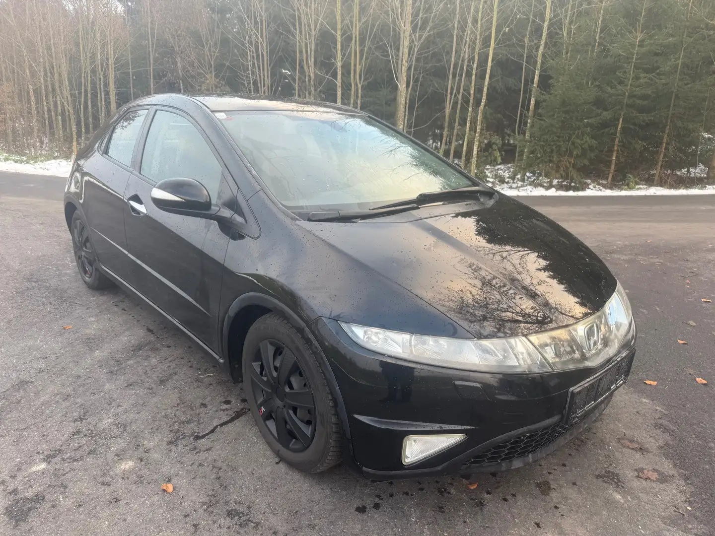 Honda Civic Schwarz - 2