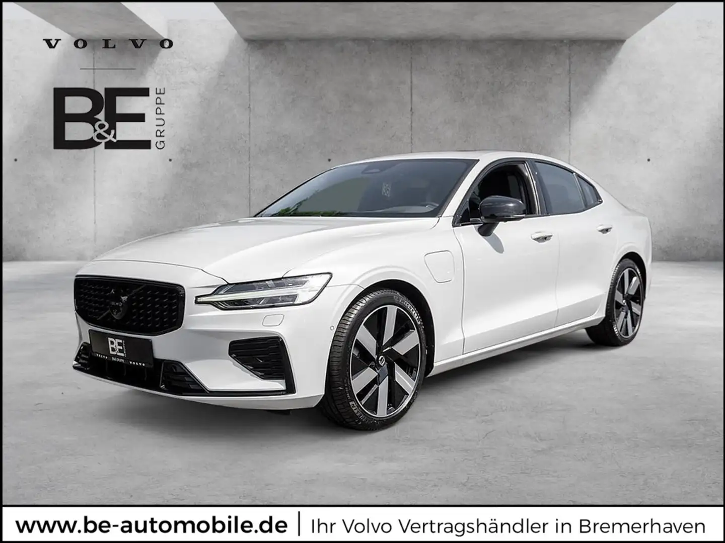 Volvo S60 T8 AWD Ultimate Dark AWD 360° B&W PANO Weiß - 1
