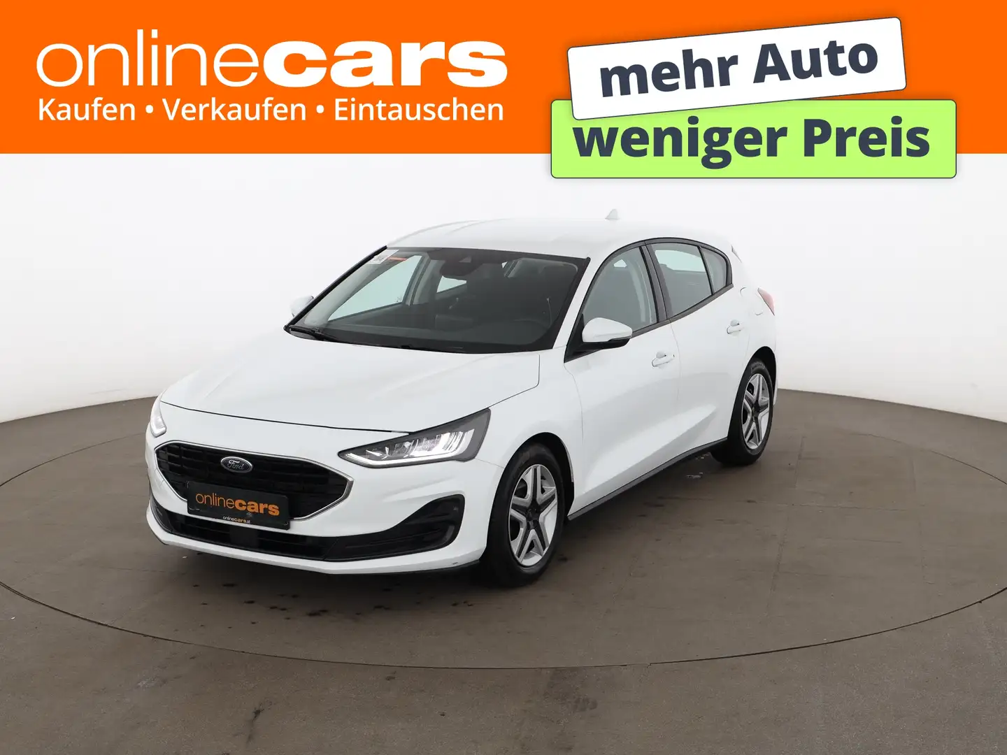 Ford Focus 1.5 EcoBlue Cool & Connect Aut LED NAVI PDC Weiß - 1