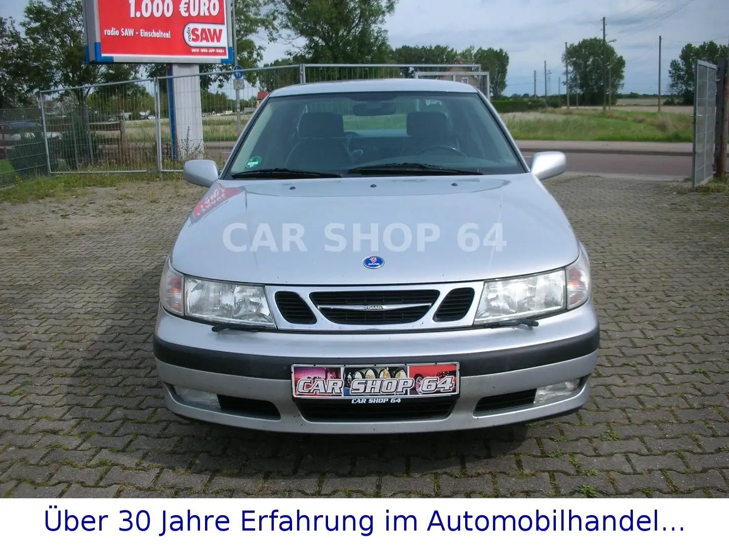 Saab 9-5 2.0t Ecopower SE   LEDER/SHZ/TEMPOMAT/TOP Silber - 2