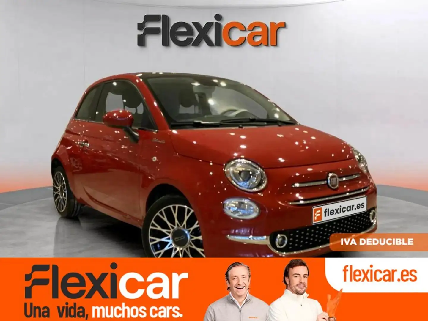 Fiat 500 Dolcevita 1.0 Hybrid 51KW (70 CV) Rood - 1