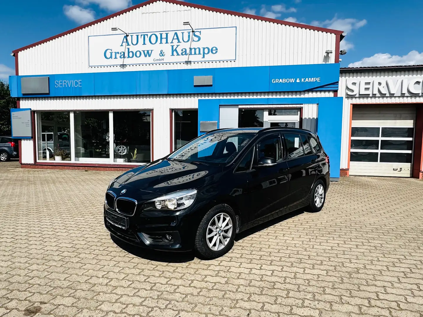 BMW 216 216i Gran Tourer Zwart - 1