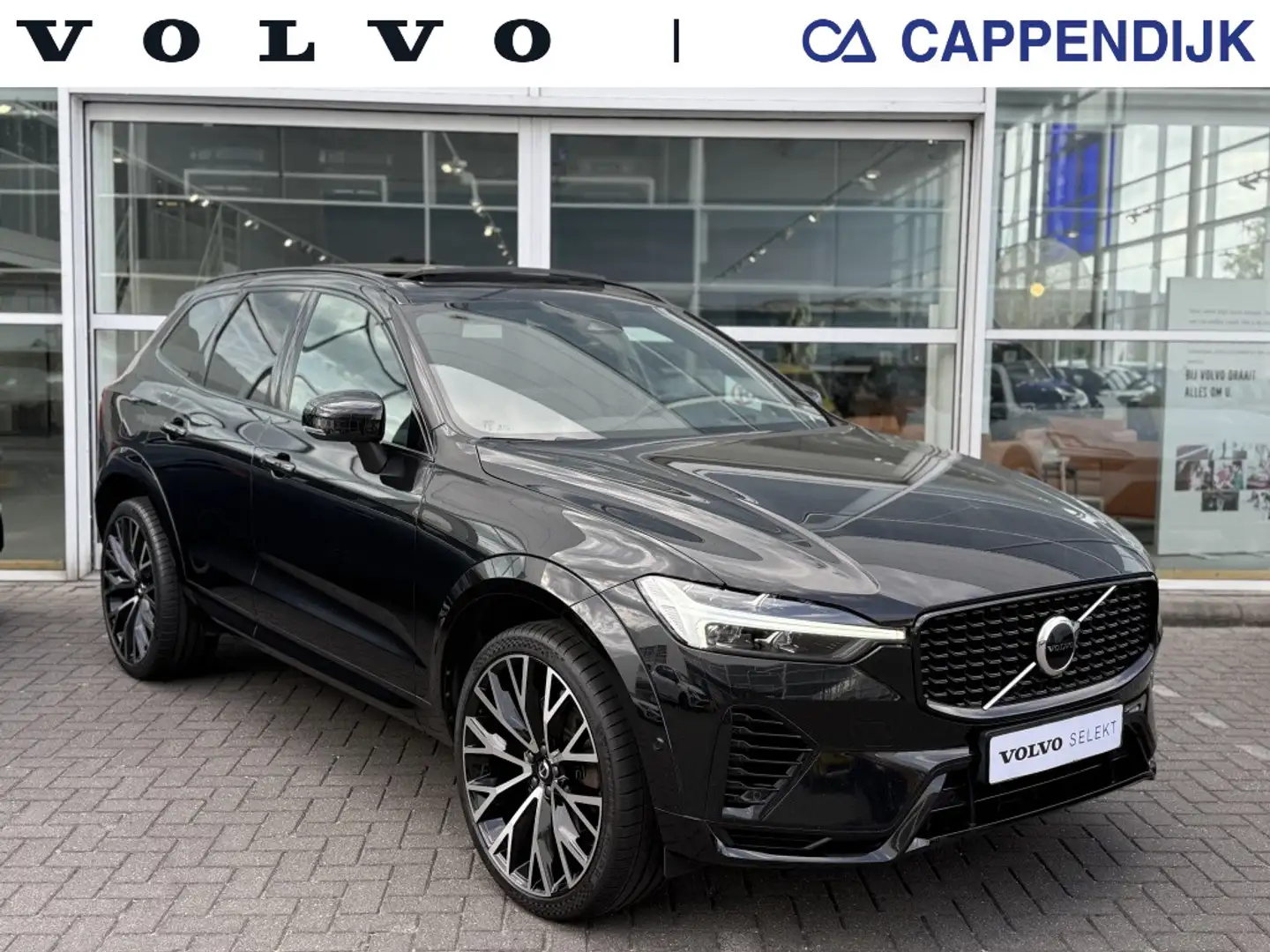 Volvo XC60 T8 455PK Recharge R-Design| Luchtvering| Panodak| Noir - 1