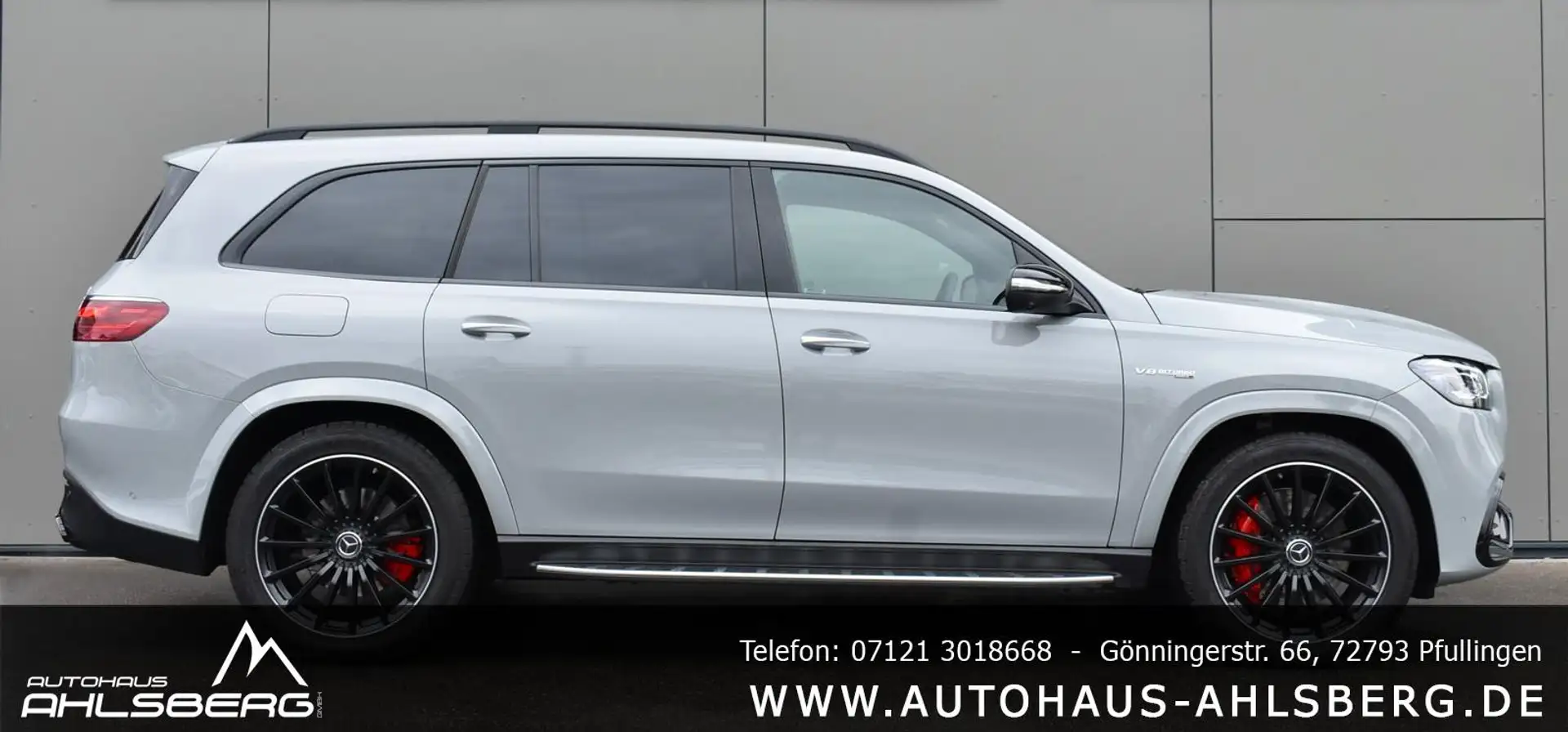 Mercedes-Benz GLS 63 AMG 4Matic+ Burmes./LUFT/ S.LÜFTUNG/Head-up Grau - 2