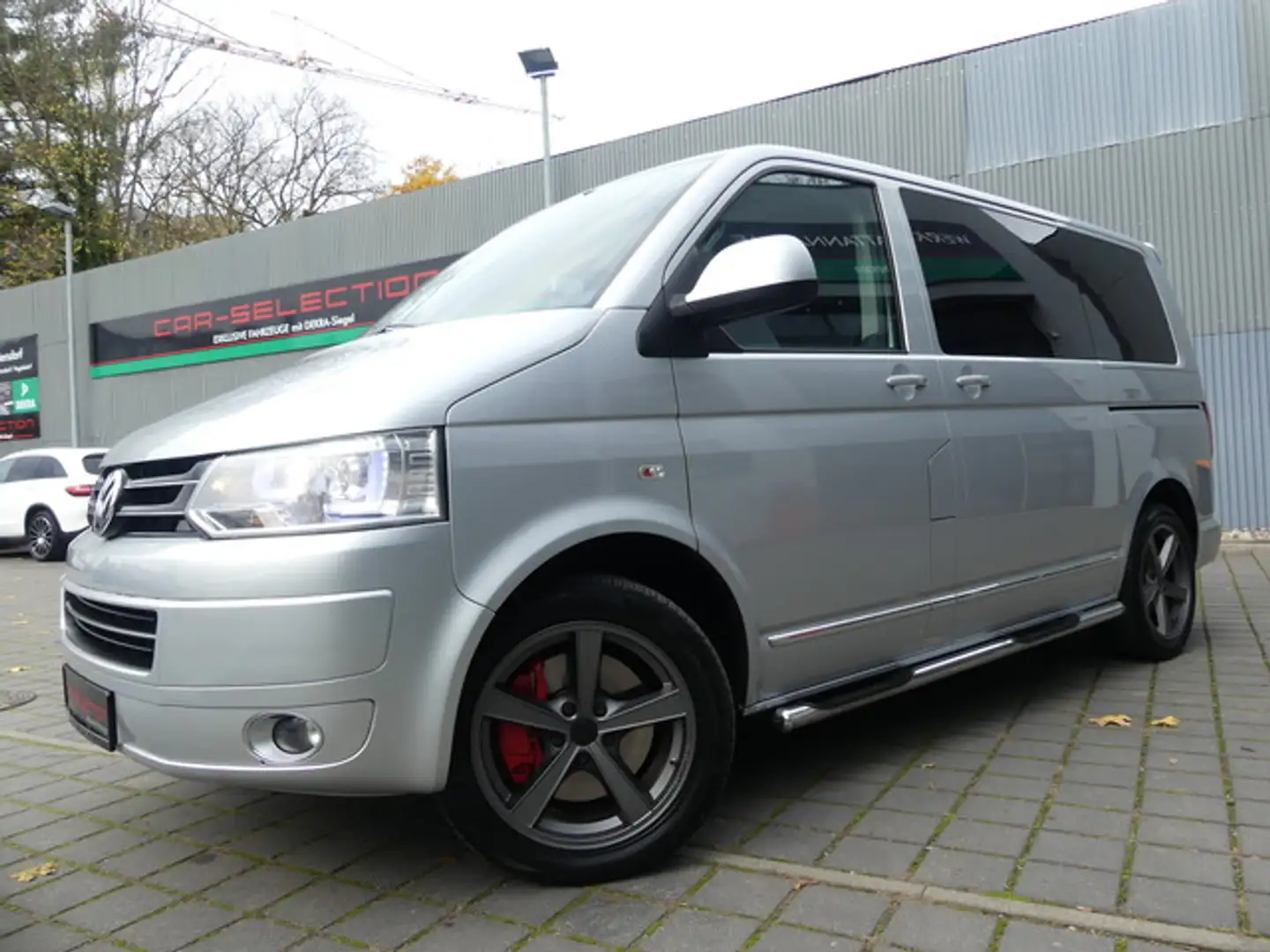 Volkswagen T5 Multivan BiTDI Highline 2XSCHIEBTÜR/7SITZE/STHZ Srebrny - 2