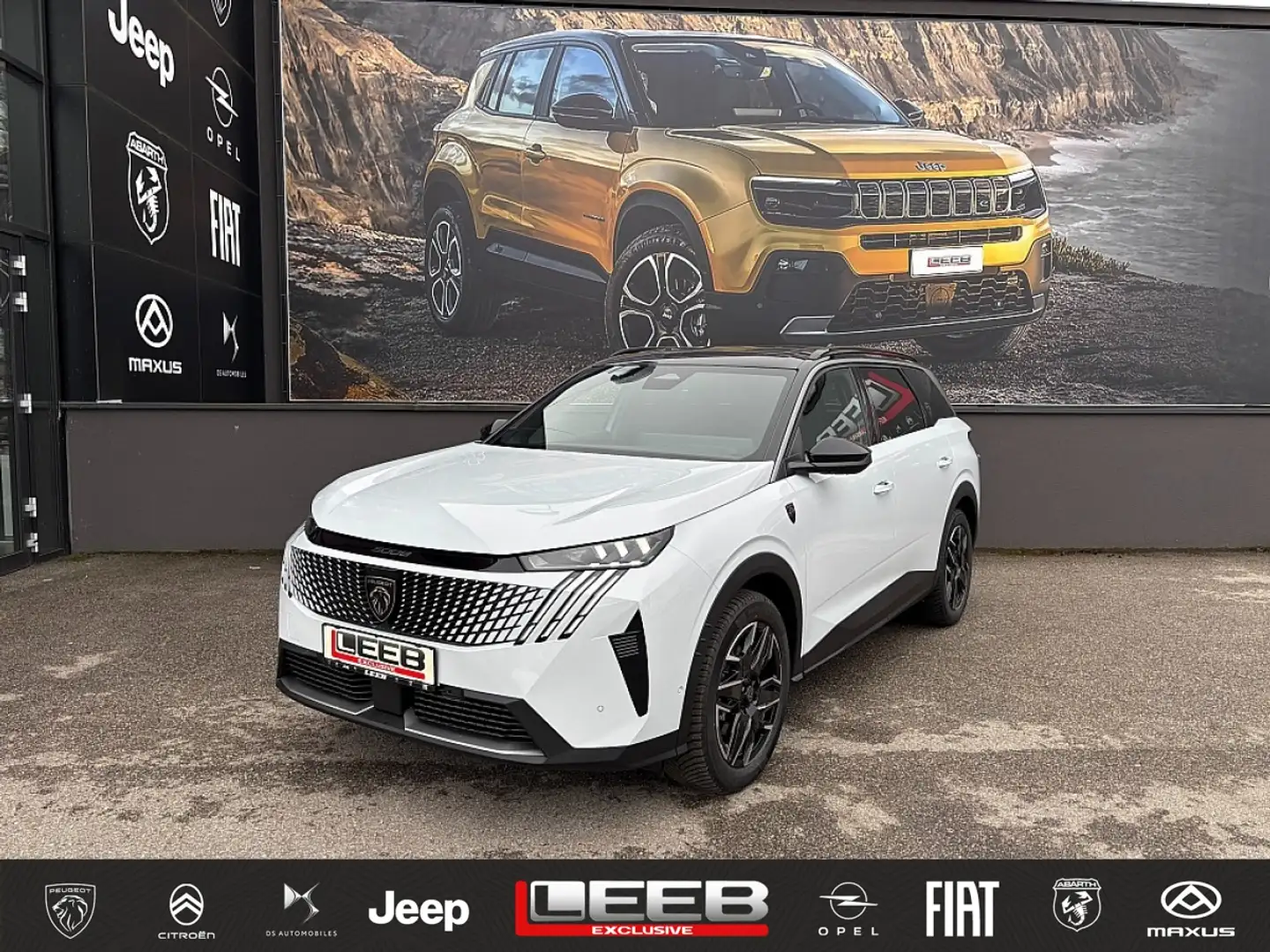 Peugeot 5008 mHEV 145 e-DCS6 GT Aut. inkl. 360° Vision & Dri... Weiß - 1