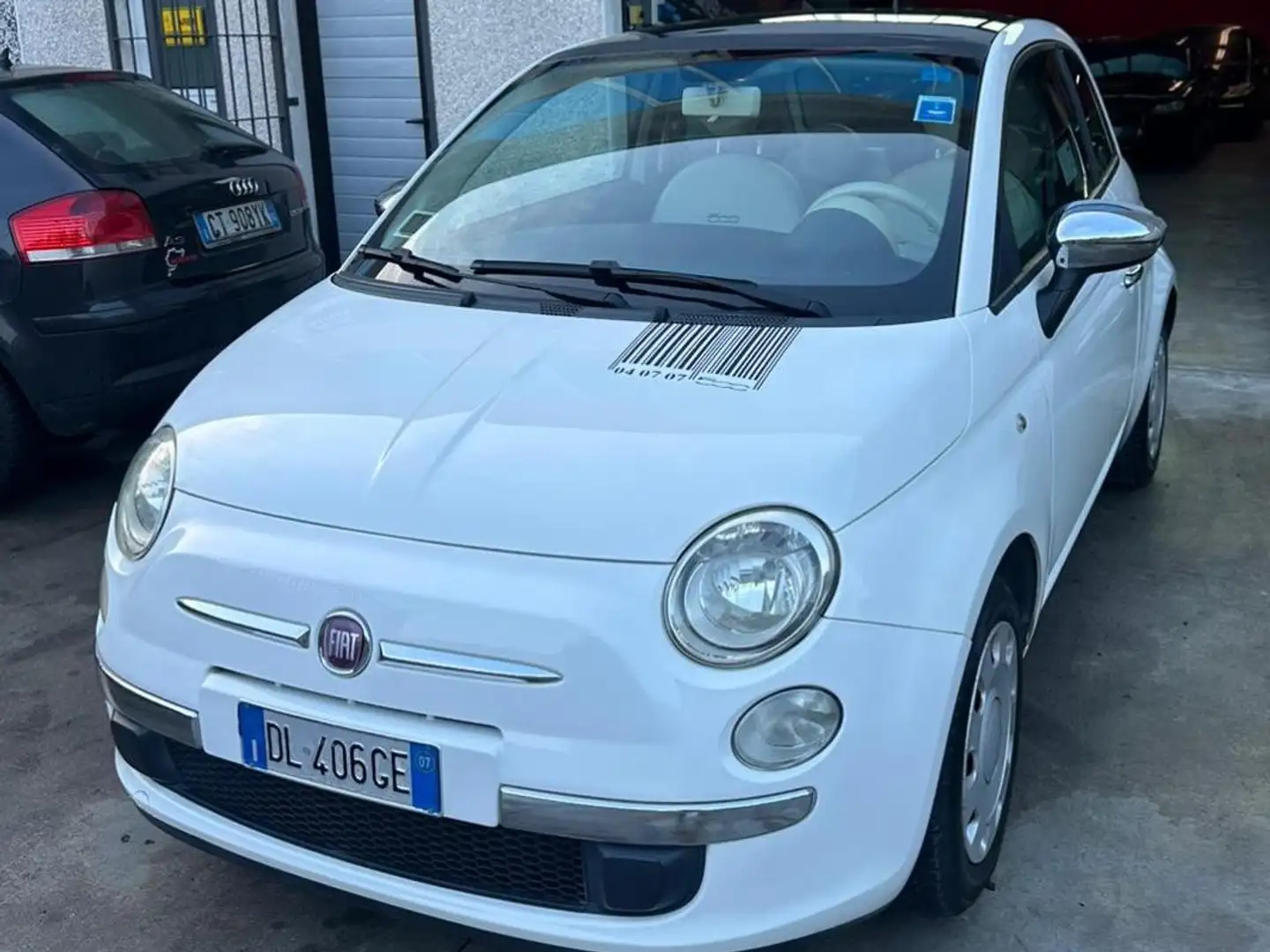 Fiat 500 500 III 1.2 Lounge 69cv Bianco - 1