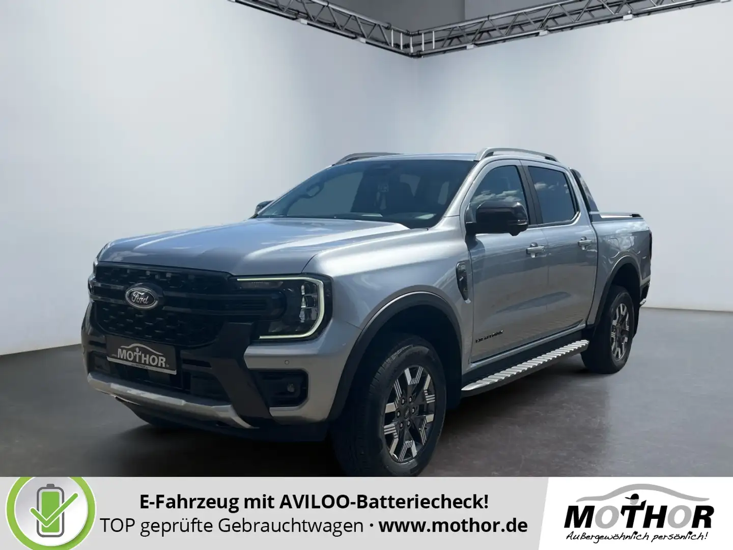 Ford Ranger Wildtrak 2.3 EcoBoost PHEV iACC TWA AHK Серебристый - 1