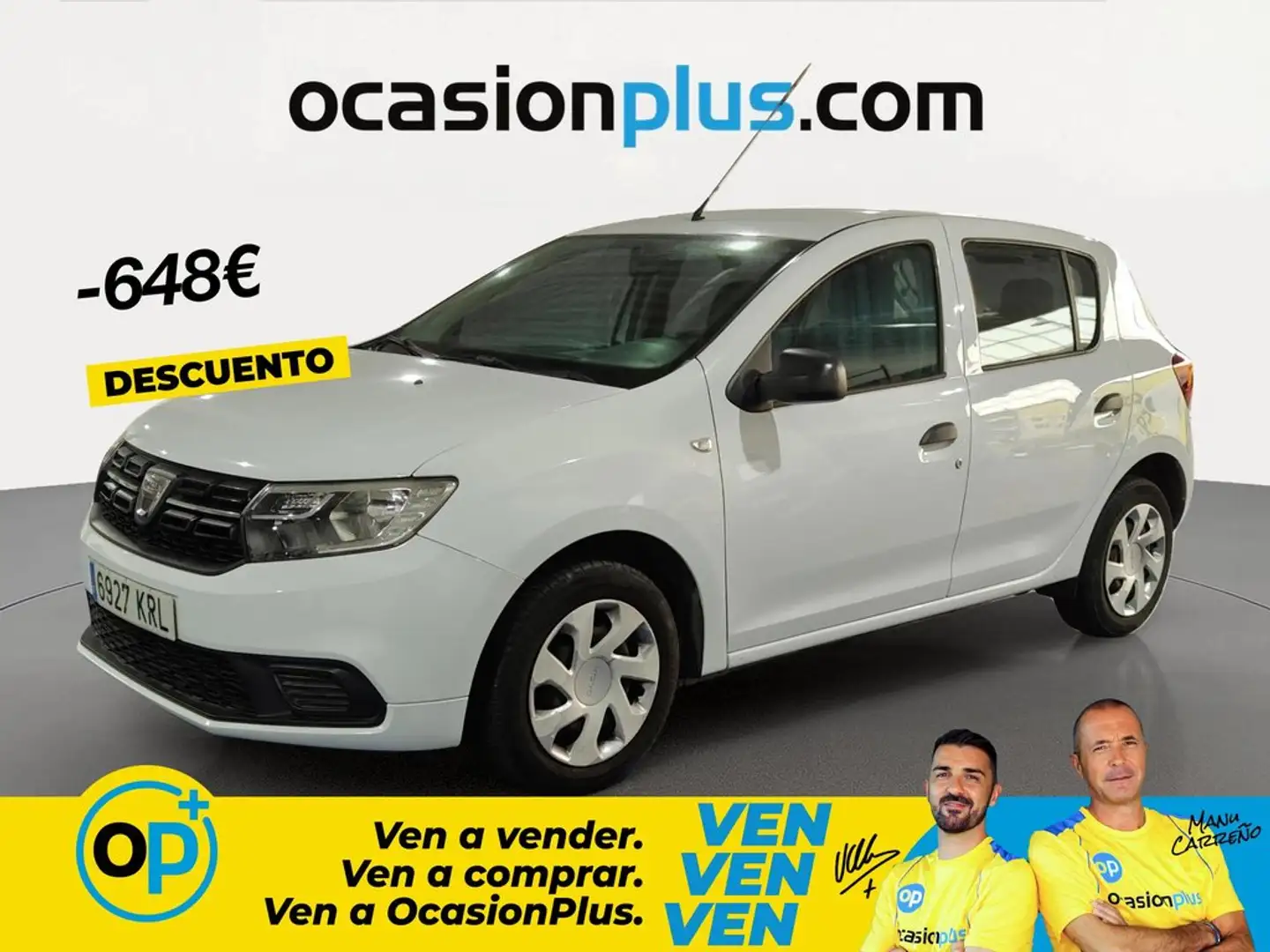 Dacia Sandero 0.9 TCE GLP Essential 66kW Blanco - 1