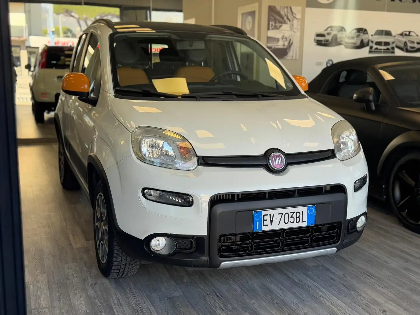 Fiat Panda Panda 1.3 mjt 16v 4x4 75cv ANTARTICA Wit - 2