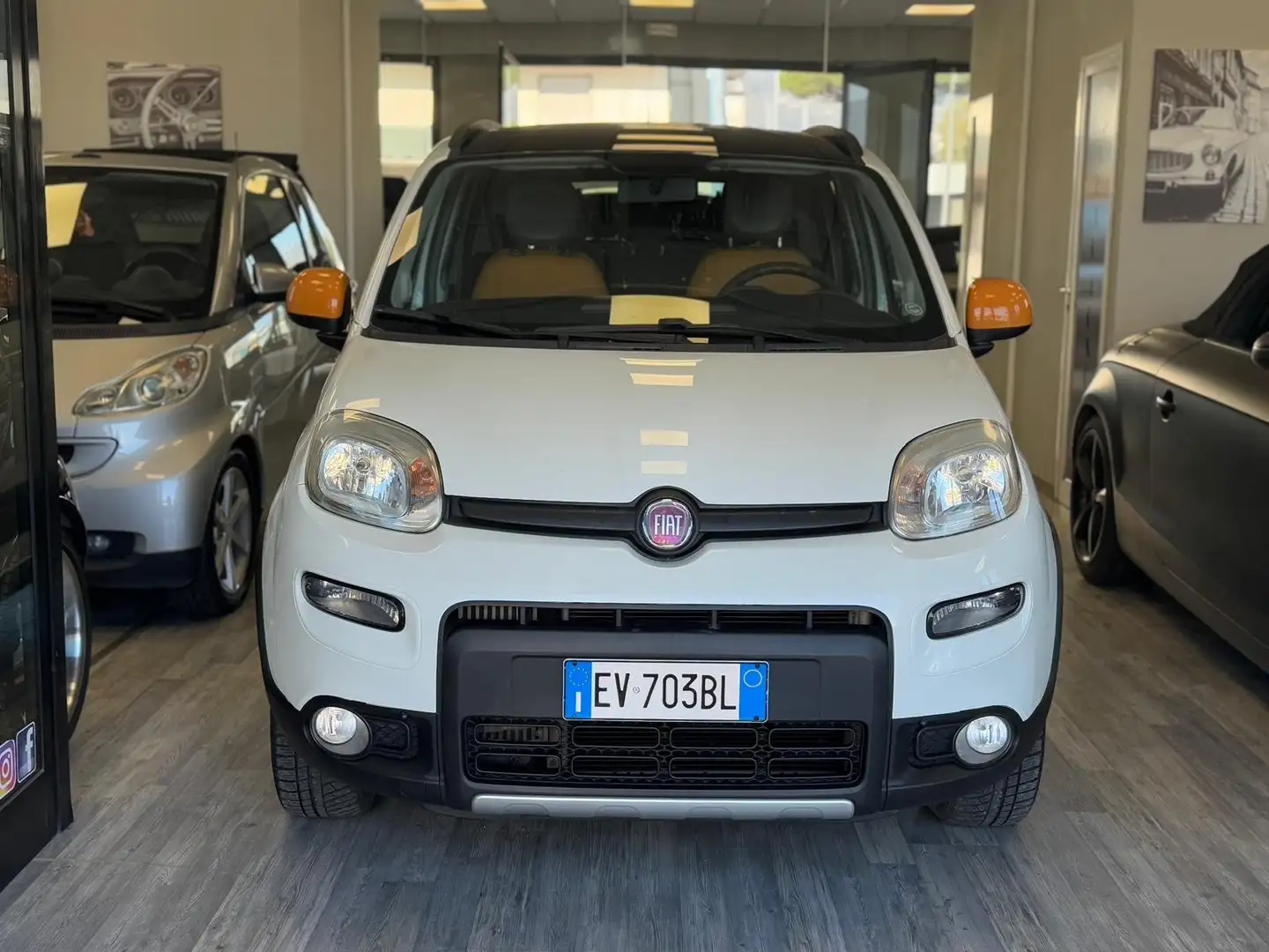 Fiat Panda Panda 1.3 mjt 16v 4x4 75cv ANTARTICA Wit - 1