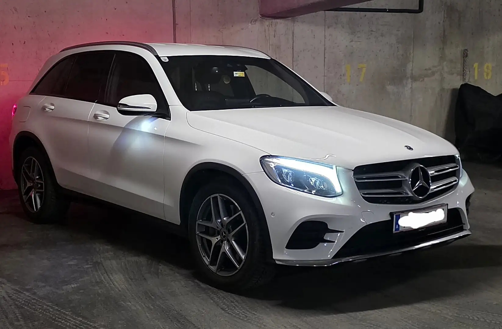 Mercedes-Benz GLC 220 d 4MATIC Aut. Weiß - 1