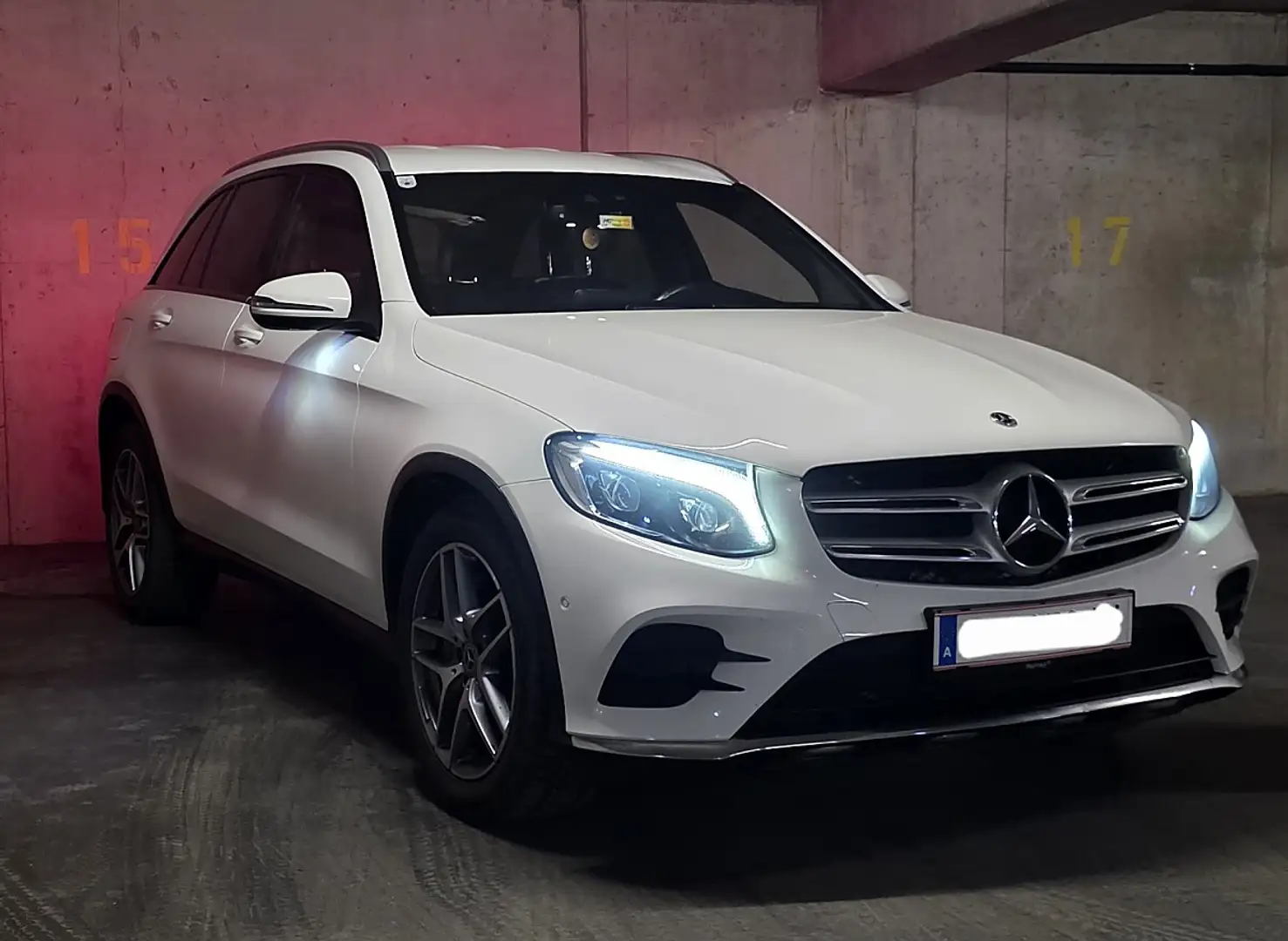 Mercedes-Benz GLC 220 d 4MATIC Aut. Weiß - 2