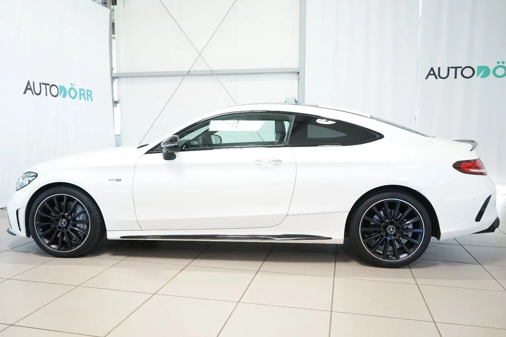 Mercedes-Benz C 43 AMG Coupe 4M Night+Burmester+360°+HUD+Pano Blanc - 2