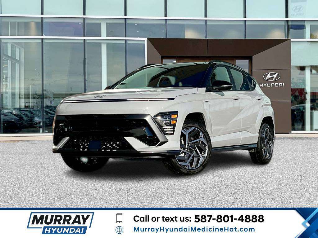 Gray (Cyber Grey w/Abyss Black Roof) 2026 Hyundai Kona SUV / Crossover  Automatic