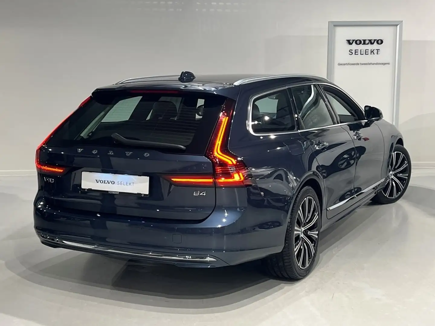Volvo V90 B4 D Geartronic Inscription Mild Hybrid Bleu - 2