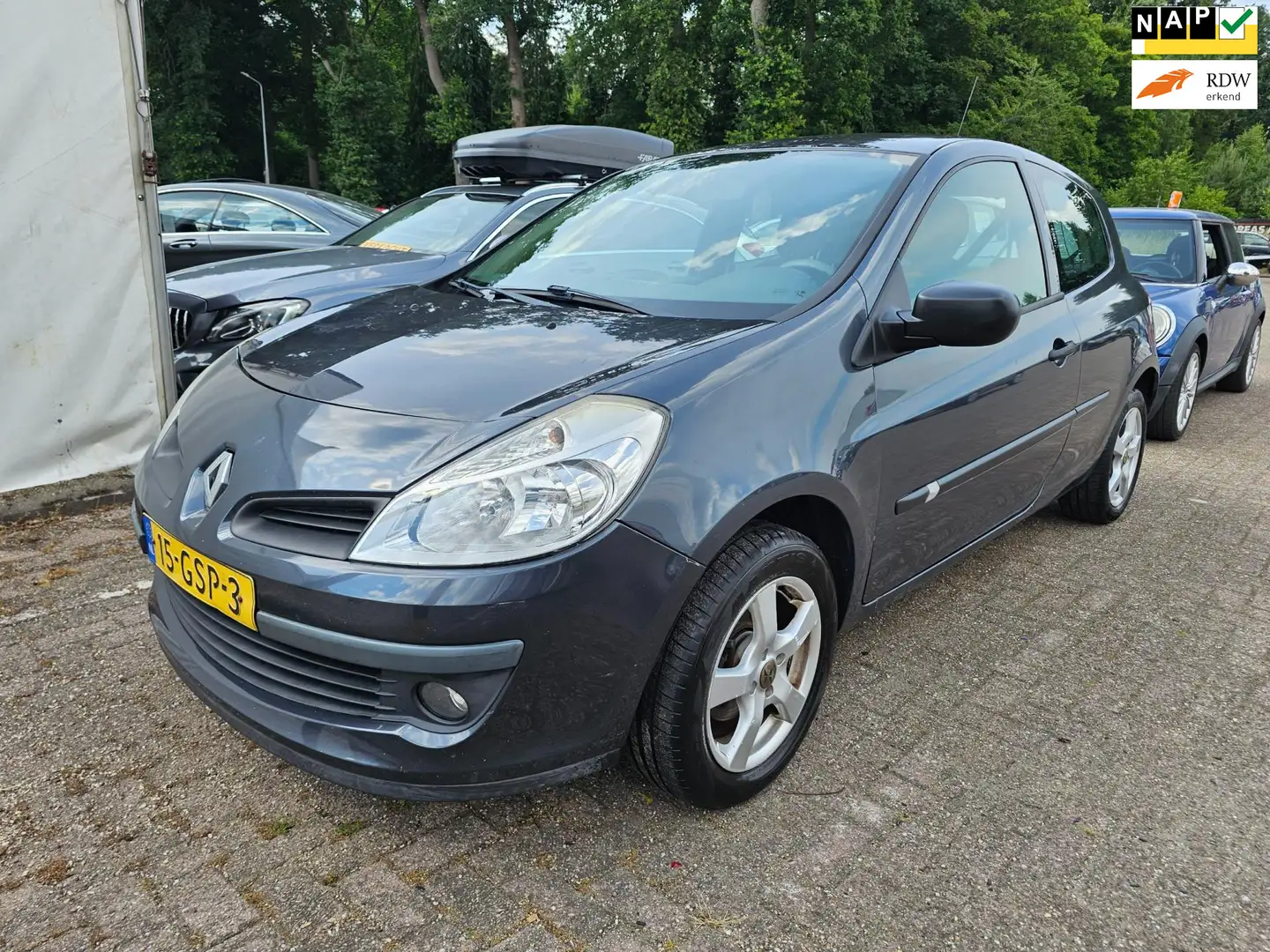 Renault Clio 1.2-16V Special Line AIRCO Šedá - 1