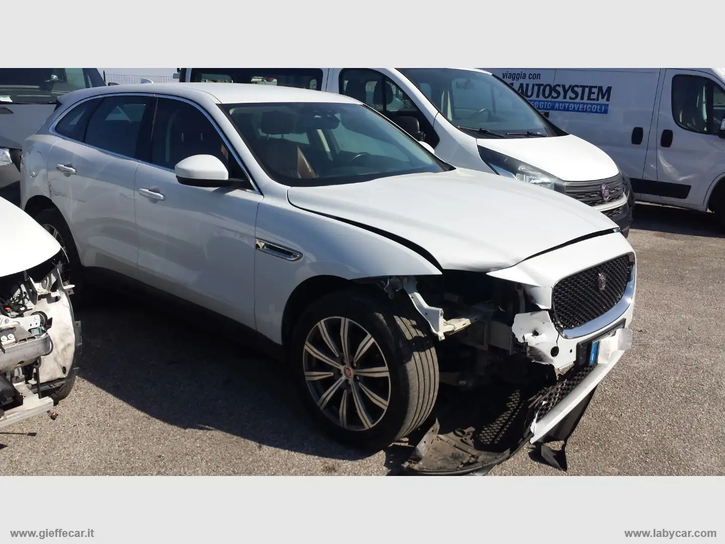 Jaguar F-Pace 2.0 D 180 CV AWD INCIDENTANTA Blanc - 2