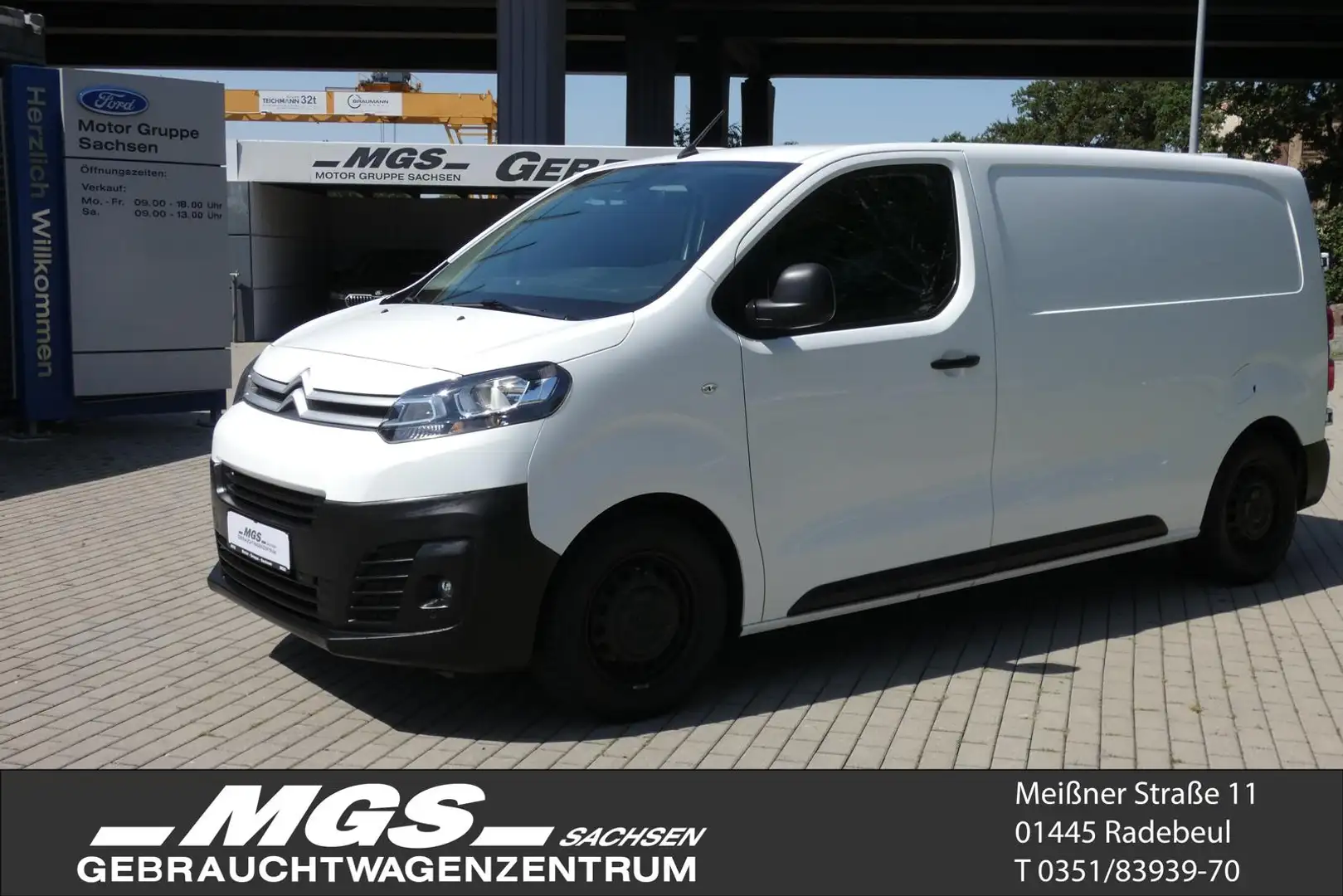 Citroen Jumpy 1.6 L2 'Business' #NAVI #KAM #PDC #DAB Weiß - 1
