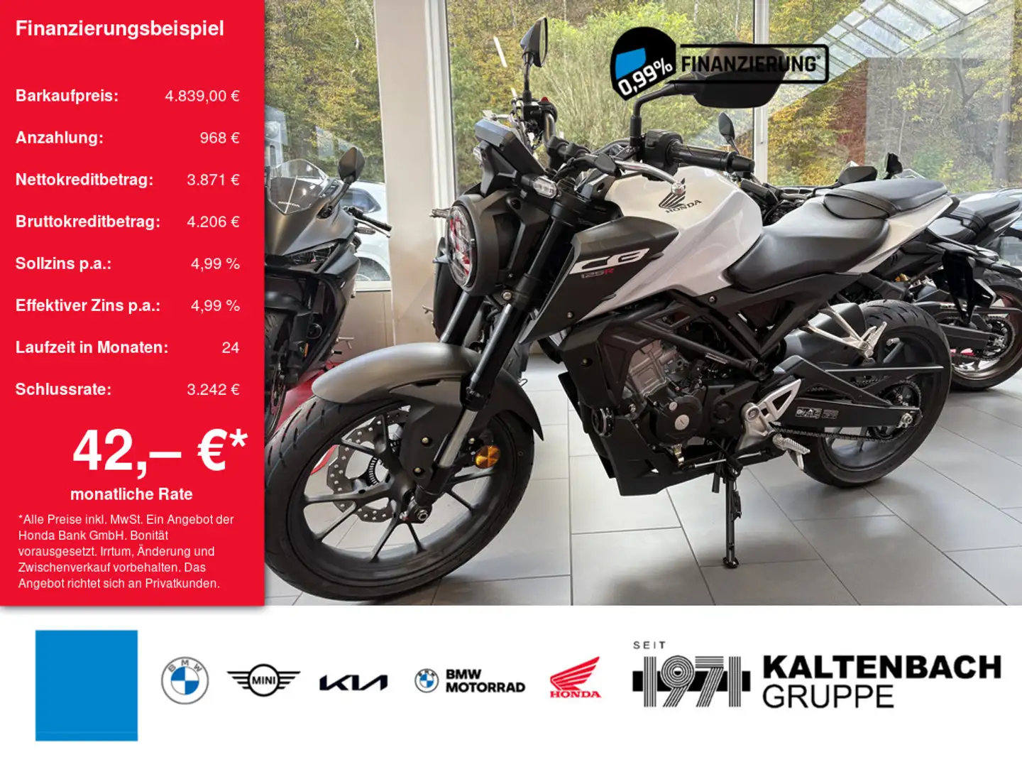 Honda CB 125 Blanco - 1